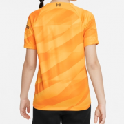 Kid  Liverpool Goalkeeper Suit 23/24 Orange (Customizable)